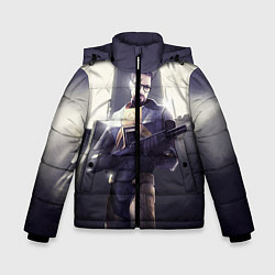Куртка зимняя для мальчика Gordon Army, цвет: 3D-черный