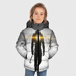 Куртка зимняя для мальчика Гордон Фримен, цвет: 3D-черный — фото 2