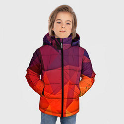 Куртка зимняя для мальчика Geometric, цвет: 3D-светло-серый — фото 2