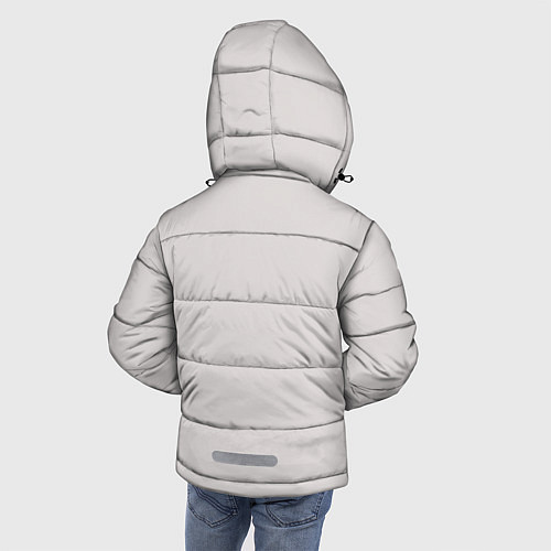 Зимняя куртка для мальчика Chester Bennington / 3D-Черный – фото 4