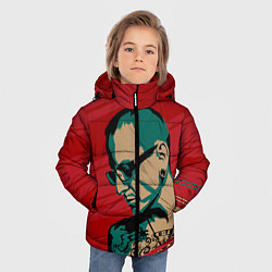 Куртка зимняя для мальчика Chester Bennington, цвет: 3D-черный — фото 2
