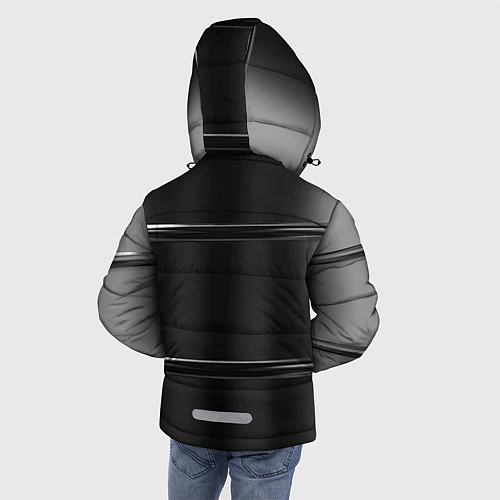 Зимняя куртка для мальчика Oil / 3D-Черный – фото 4