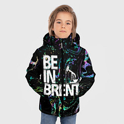 Куртка зимняя для мальчика Be in brent, цвет: 3D-светло-серый — фото 2