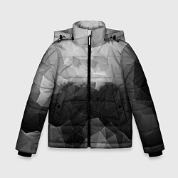 Зимняя куртка для мальчика Polygon gray
