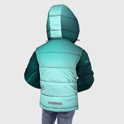 Зимняя куртка для мальчика Моя геройская академия / 3D-Черный – фото 4