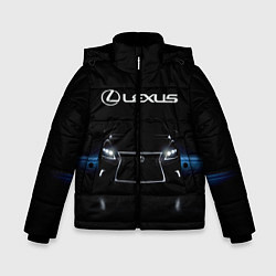 Куртка зимняя для мальчика Lexus, цвет: 3D-черный