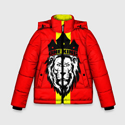 Куртка зимняя для мальчика One Lion King, цвет: 3D-черный