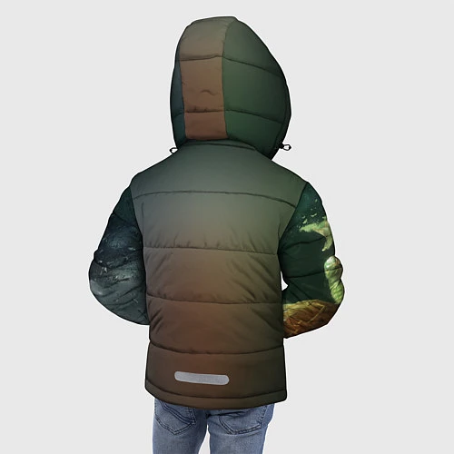 Зимняя куртка для мальчика Metro Exodus / 3D-Черный – фото 4