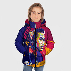 Куртка зимняя для мальчика Jr. Neymar, цвет: 3D-черный — фото 2