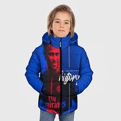 Куртка зимняя для мальчика Neymar History, цвет: 3D-светло-серый — фото 2
