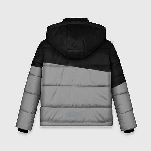Зимняя куртка для мальчика Тараканы / 3D-Светло-серый – фото 2