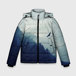 Зимняя куртка для мальчика Орел над Лесом