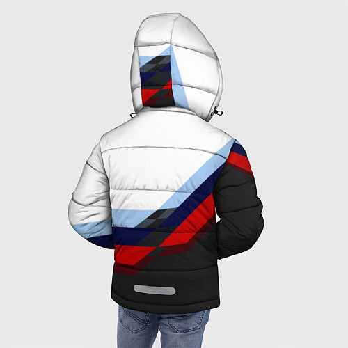 Зимняя куртка для мальчика BMW M SPORT / 3D-Черный – фото 4
