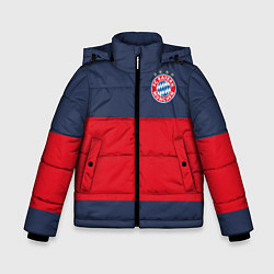 Куртка зимняя для мальчика Bayern Munchen - Red-Blue FCB 2022 NEW, цвет: 3D-светло-серый
