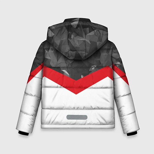Зимняя куртка для мальчика Man United FC: Grey Polygons / 3D-Светло-серый – фото 2