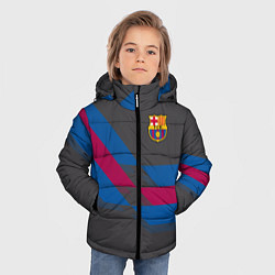 Куртка зимняя для мальчика Barcelona FC: Dark style, цвет: 3D-красный — фото 2