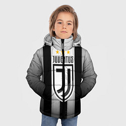Куртка зимняя для мальчика Juventus FC: New logo, цвет: 3D-черный — фото 2