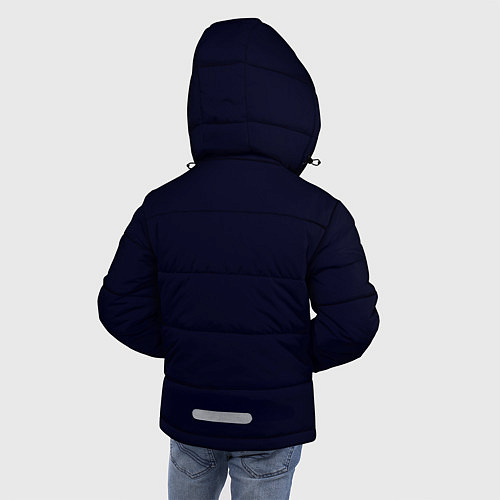 Зимняя куртка для мальчика Фламинго – дитя заката / 3D-Черный – фото 4