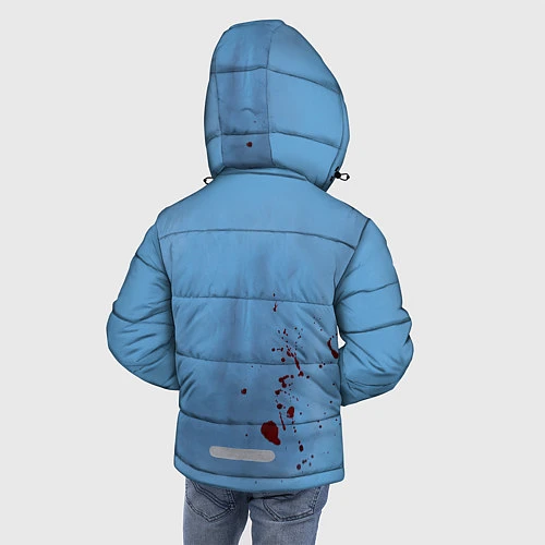 Зимняя куртка для мальчика Костюм врача кровь / 3D-Черный – фото 4