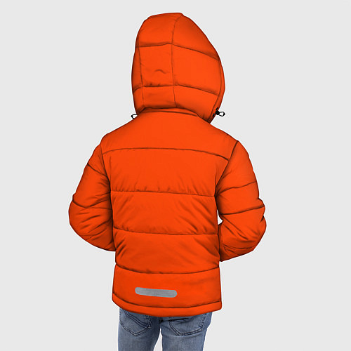 Зимняя куртка для мальчика Лисица / 3D-Черный – фото 4