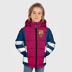 Куртка зимняя для мальчика Barcelona FC: Vintage 2018, цвет: 3D-черный — фото 2