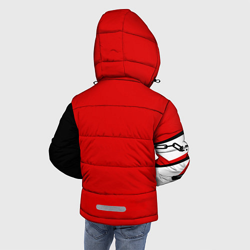 Зимняя куртка для мальчика Persona 5 / 3D-Черный – фото 4
