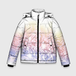 Куртка зимняя для мальчика Зимний лес, цвет: 3D-светло-серый