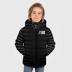 Куртка зимняя для мальчика BMW M BLACK & GREY, цвет: 3D-черный — фото 2