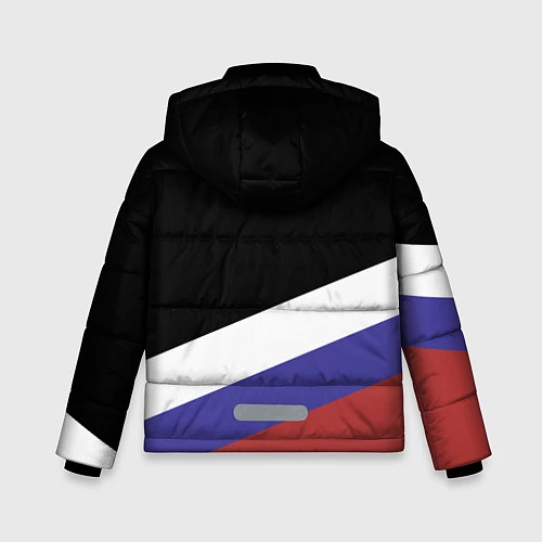 Зимняя куртка для мальчика Fight Russia / 3D-Светло-серый – фото 2