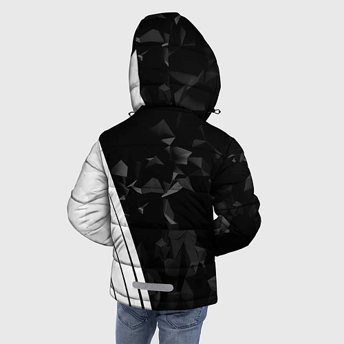 Зимняя куртка для мальчика FC Juventus: Abstract / 3D-Черный – фото 4