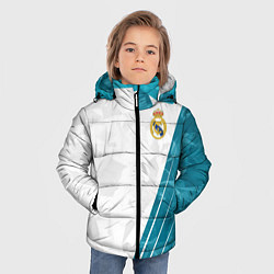 Куртка зимняя для мальчика FC Real Madrid: Abstract, цвет: 3D-черный — фото 2