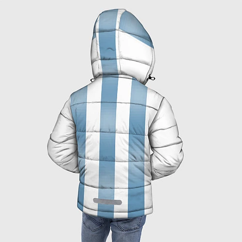 Зимняя куртка для мальчика Сборная Аргентины: ЧМ-2018 / 3D-Черный – фото 4