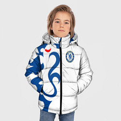 Куртка зимняя для мальчика FC Chelsea: White Lion, цвет: 3D-черный — фото 2