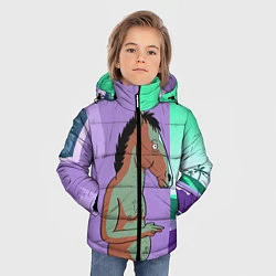 Куртка зимняя для мальчика BoJack, цвет: 3D-светло-серый — фото 2