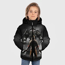 Куртка зимняя для мальчика Wolfenstein Battle, цвет: 3D-черный — фото 2