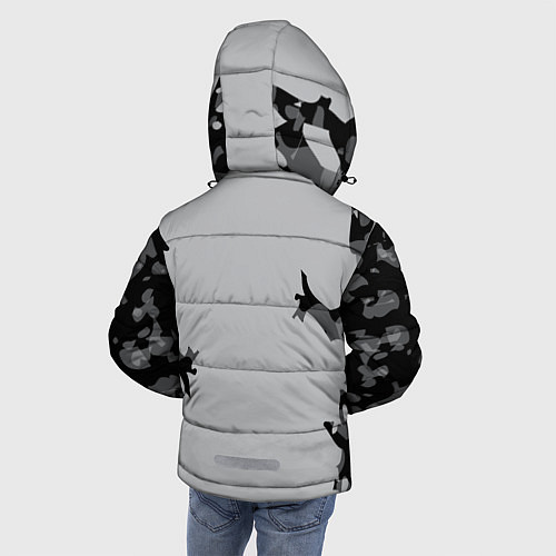 Зимняя куртка для мальчика BMW 2018 M Sport Creative / 3D-Черный – фото 4