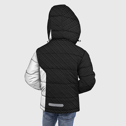 Зимняя куртка для мальчика BMW CARBON БМВ КАРБОН / 3D-Черный – фото 4