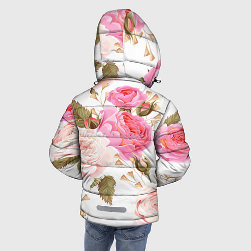 Зимняя куртка для мальчика Spring Flowers / 3D-Черный – фото 4