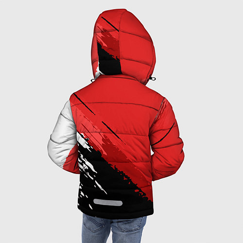 Зимняя куртка для мальчика FC Arsenal: Original / 3D-Черный – фото 4