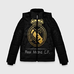 Куртка зимняя для мальчика FC Real Madrid: Gold Edition, цвет: 3D-черный