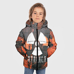 Куртка зимняя для мальчика S.T.A.L.K.E.R: Orange Toxic, цвет: 3D-черный — фото 2