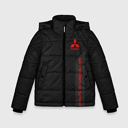 Куртка зимняя для мальчика Mitsubishi: Sport Line, цвет: 3D-светло-серый