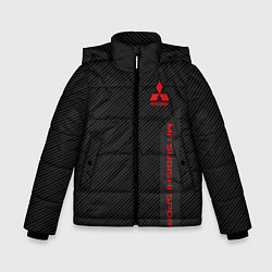 Куртка зимняя для мальчика Mitsubishi: Sport Line, цвет: 3D-черный