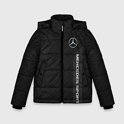 Куртка зимняя для мальчика Mercedes AMG: Sport Line, цвет: 3D-черный