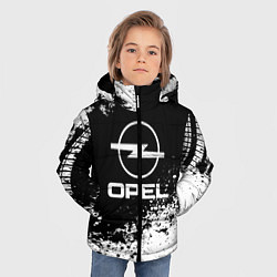 Куртка зимняя для мальчика Opel: Black Spray, цвет: 3D-светло-серый — фото 2