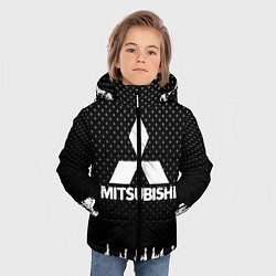 Куртка зимняя для мальчика Mitsubishi: Black Side, цвет: 3D-черный — фото 2