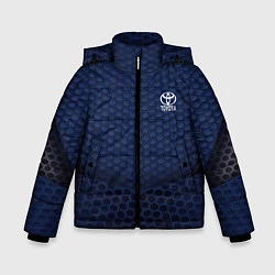 Куртка зимняя для мальчика Toyota: Sport Motors, цвет: 3D-черный