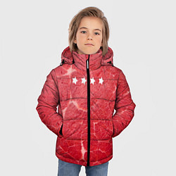 Куртка зимняя для мальчика Мясо 100%, цвет: 3D-черный — фото 2