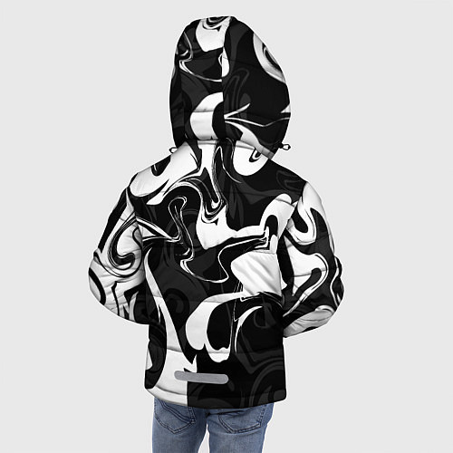 Зимняя куртка для мальчика Rainbow Six: Black & White / 3D-Черный – фото 4