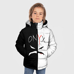 Куртка зимняя для мальчика ONYX, цвет: 3D-черный — фото 2